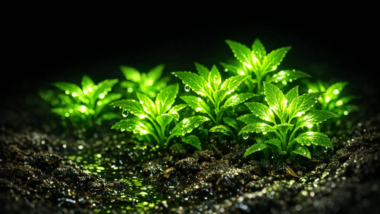 Китайские учёные внедряют гены светлячков в растения для освещения улиц В Китае создают растения, светящиеся за счёт ге...