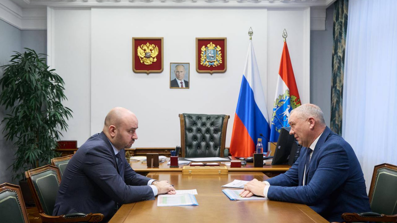 Губернатор Самарской области Вячеслав Федорищев...