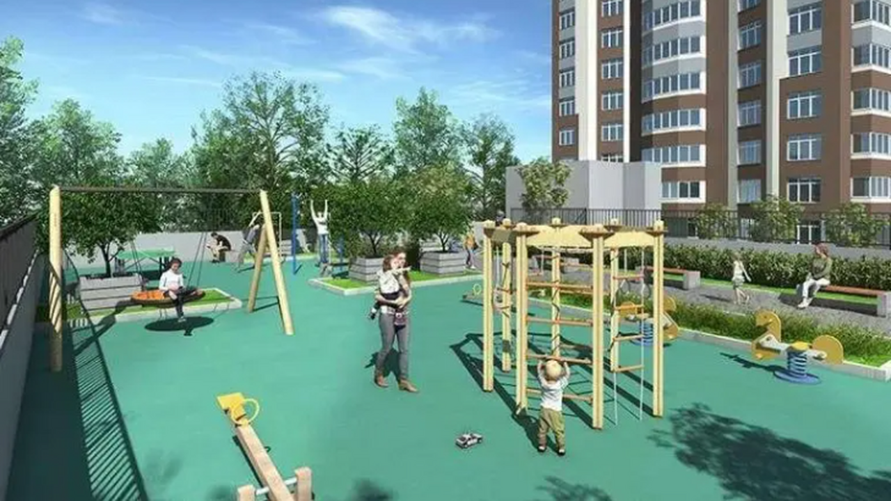 Застройщик опубликовал рендеры новой многоэтажки