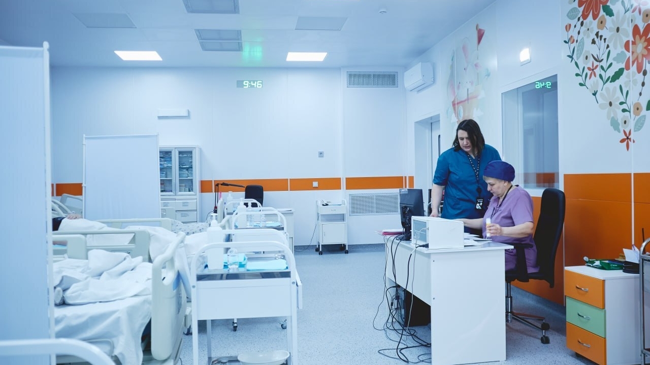 Он заработал на базе ОДКБ имени Н.Н. Ивановой