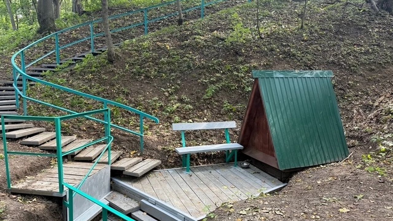 В «Самарской Луке» прошла реконструкция родника
