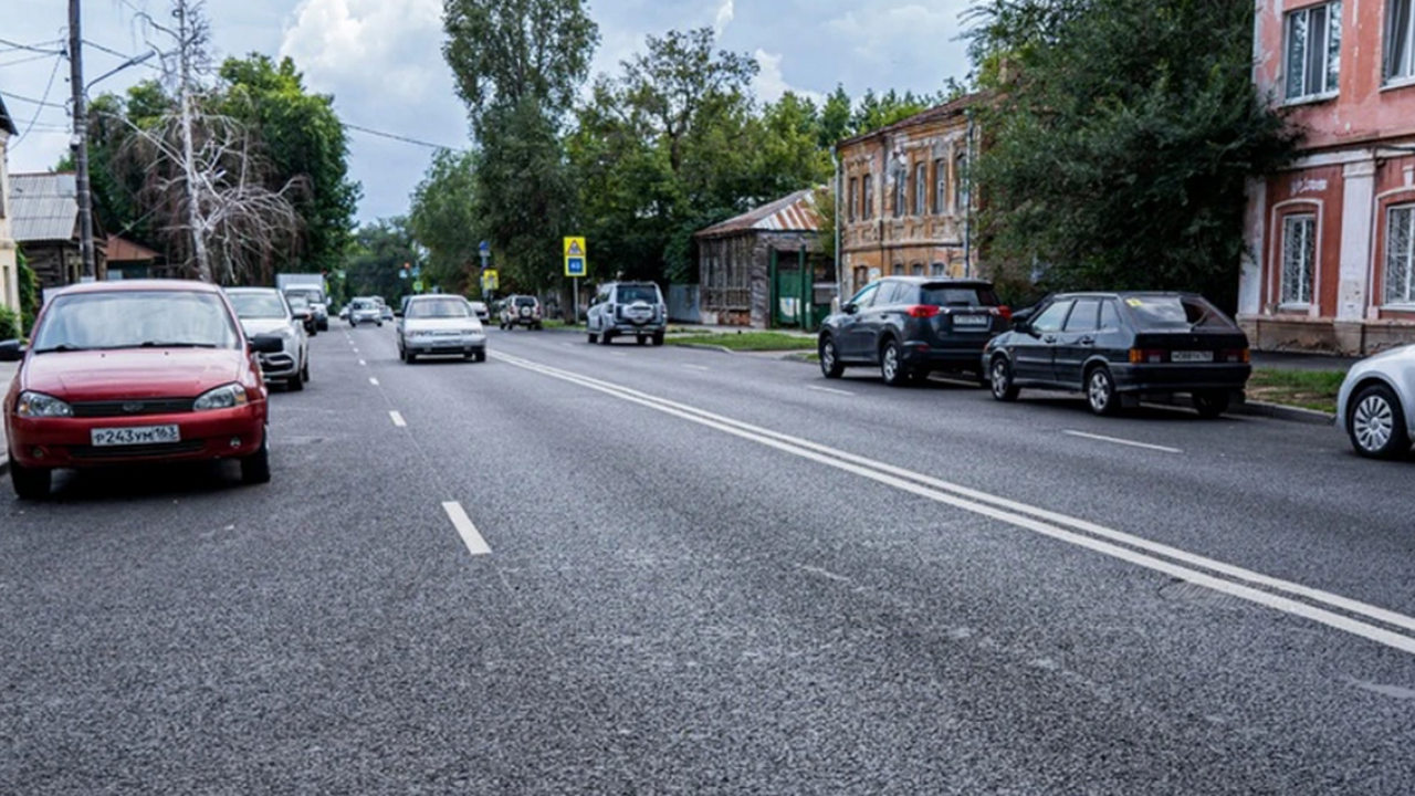 В Самаре завершили ремонтные работы на улице Са...