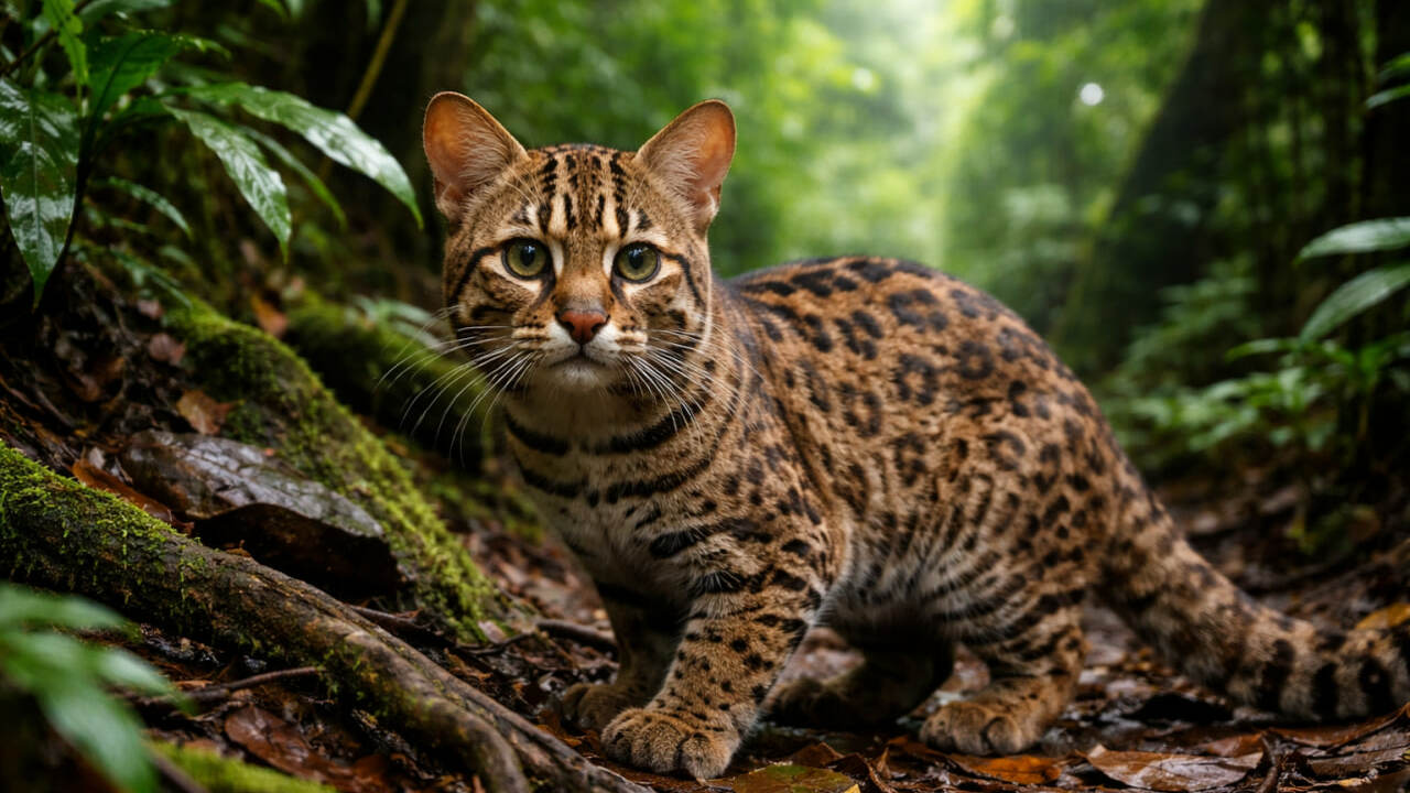 Суматранских диких кошек встретили в Таиланде впервые за 29 лет В Таиланде спустя почти три десятилетия вновь з...