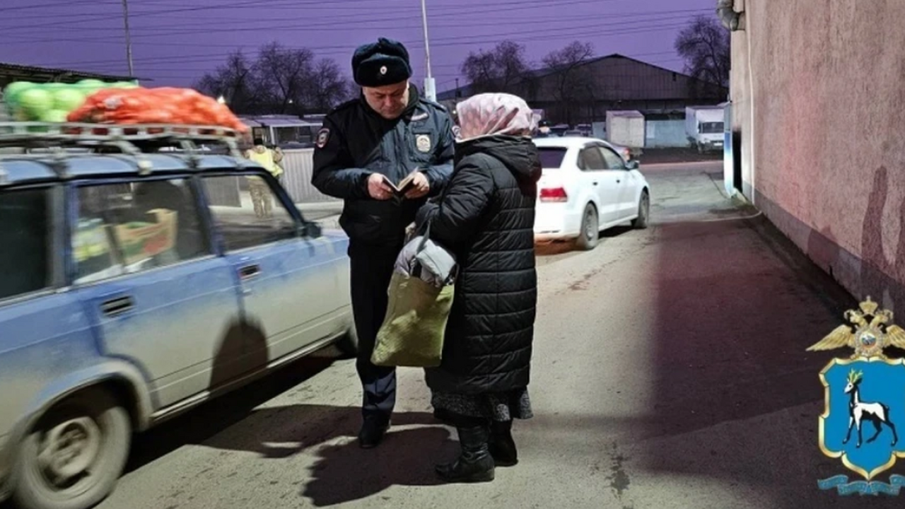 В Самаре сотрудники полиции проверили мигрантов...