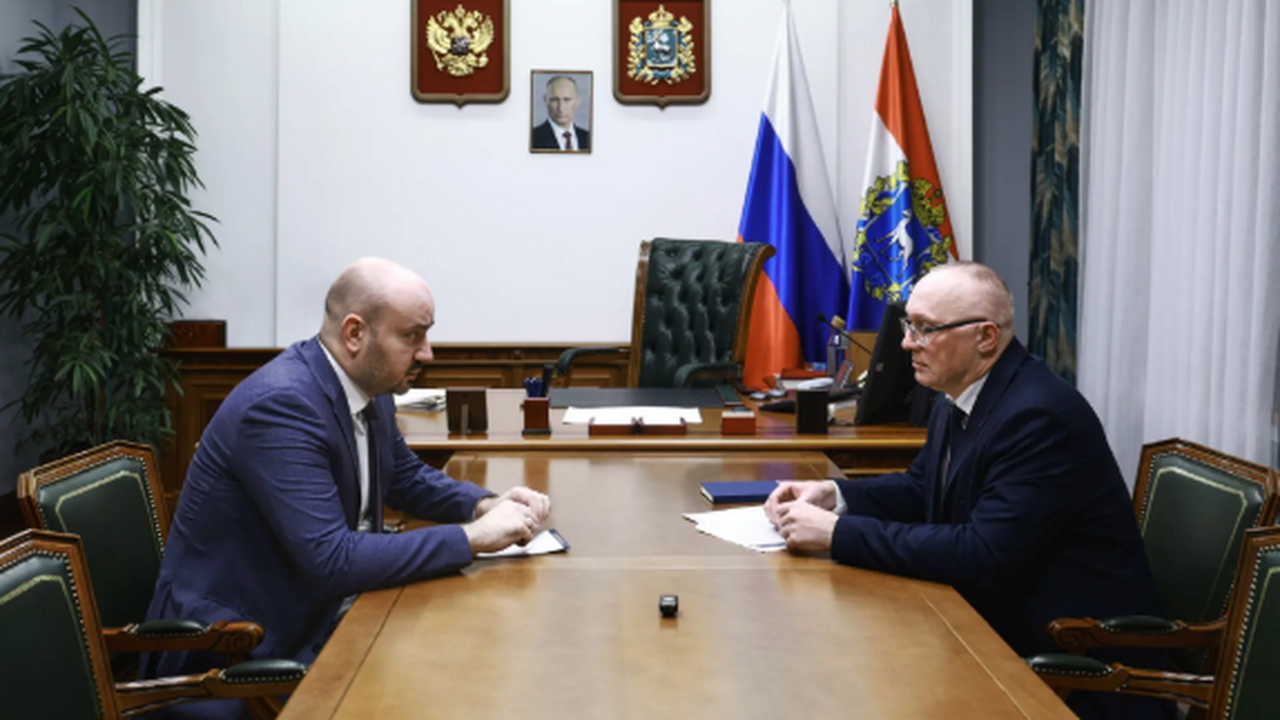 Первую встречу губернатор провел с главой Красн...