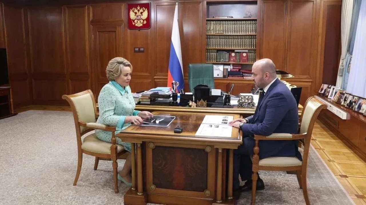 Председатель Совета Федерации Валентина Матвиенко провела встречу с Федорищевым Председатель Совета Федерации Валентина Матвиен...