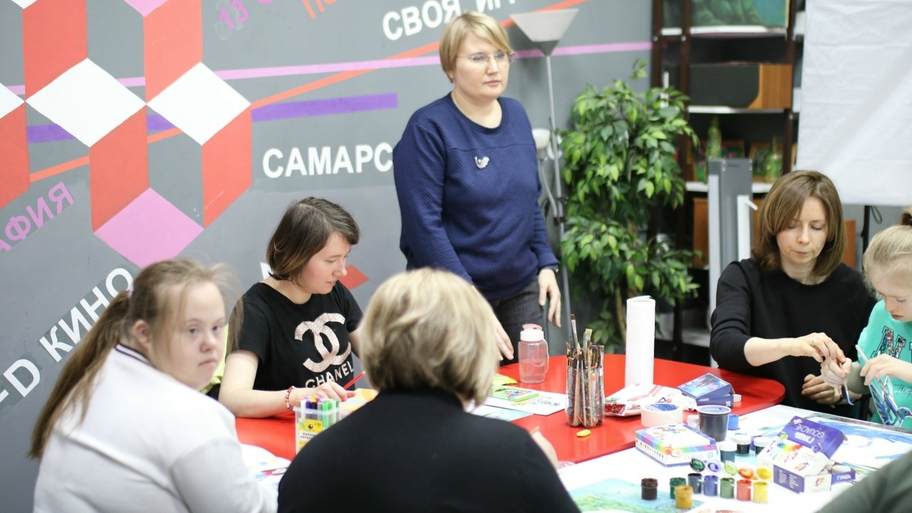 На фестивале представлено инклюзивное творчество