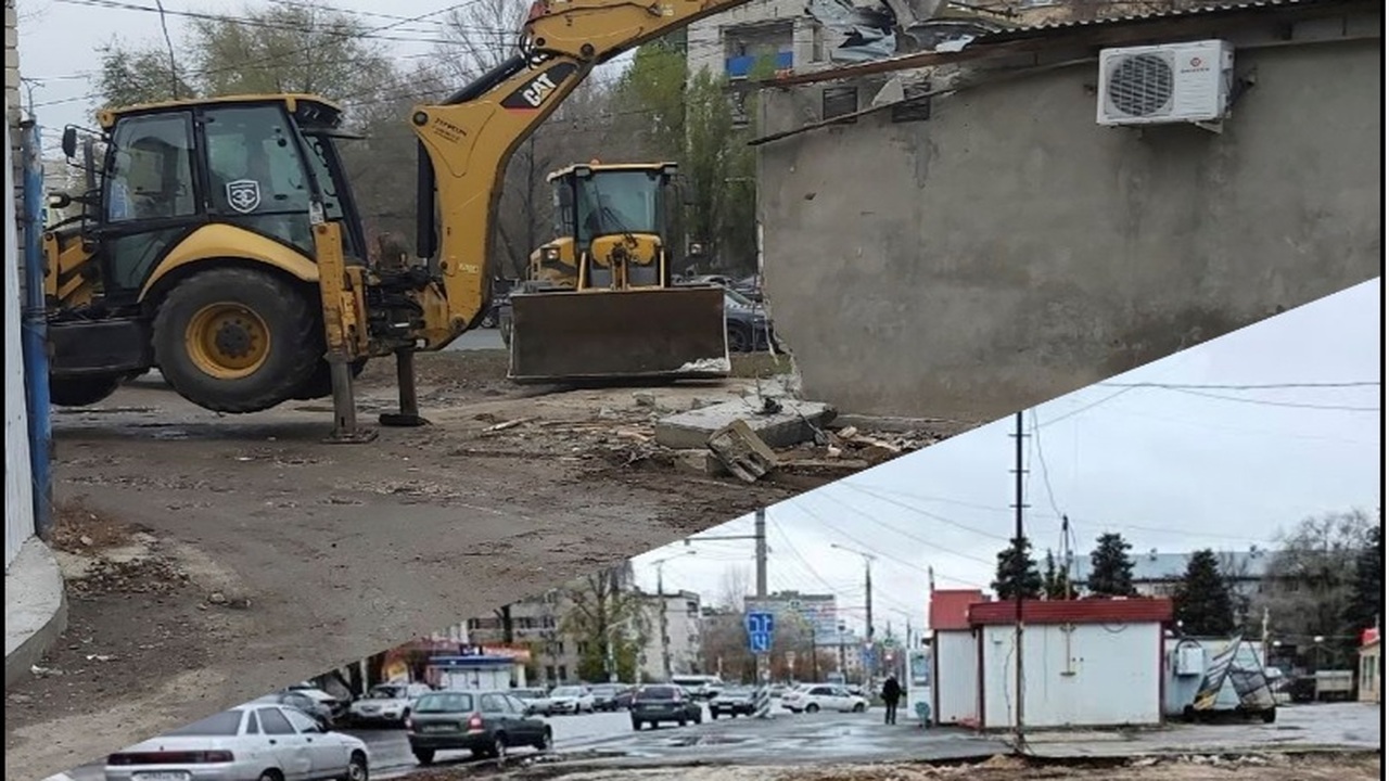 Администрация Тольятти снесла цветочный павильон за счет должника У предпринимателя закончился договор аренды зем...