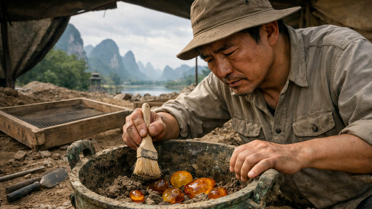 Исследование показало, что в бронзовых сосудах ...