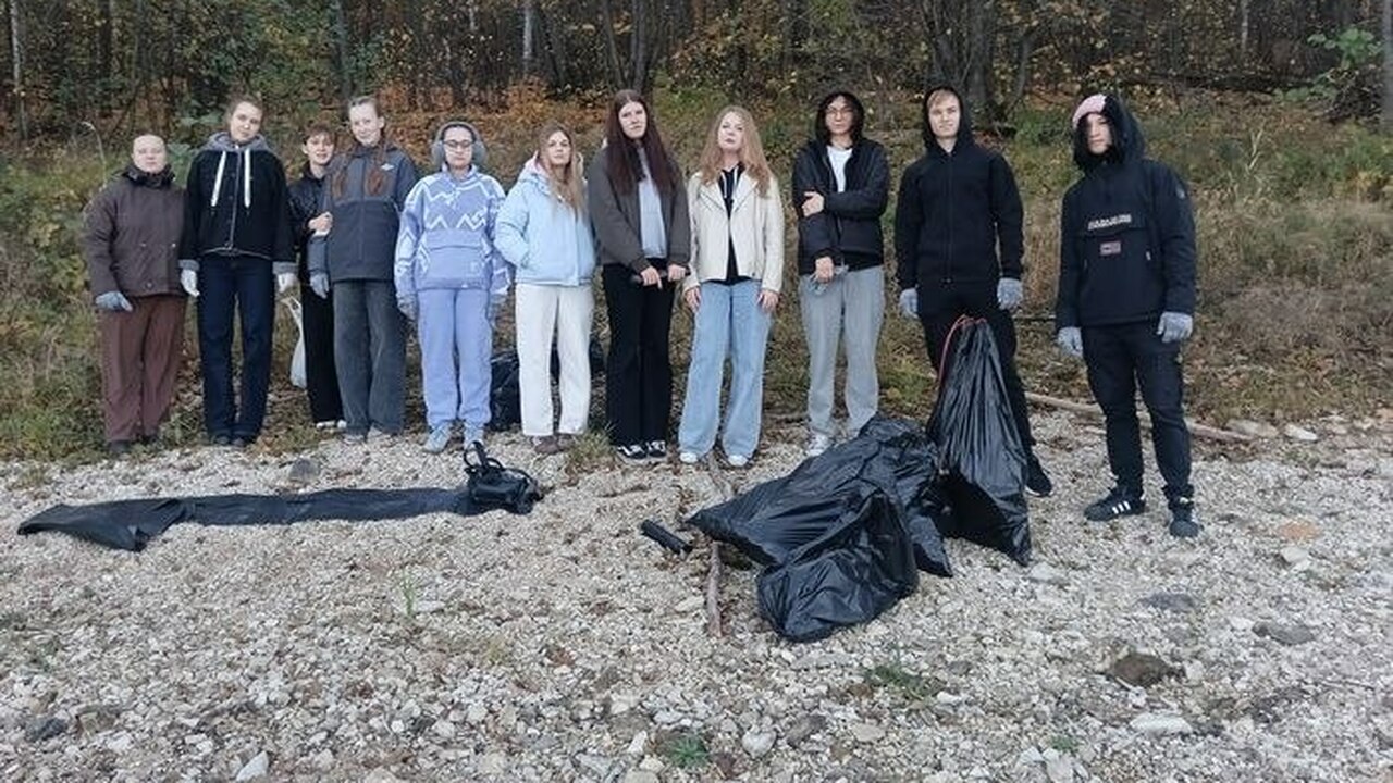 Волонтёры очистили от мусора три участка Жигулёвского заповедника Осенняя погода и общая задача объединили добров...