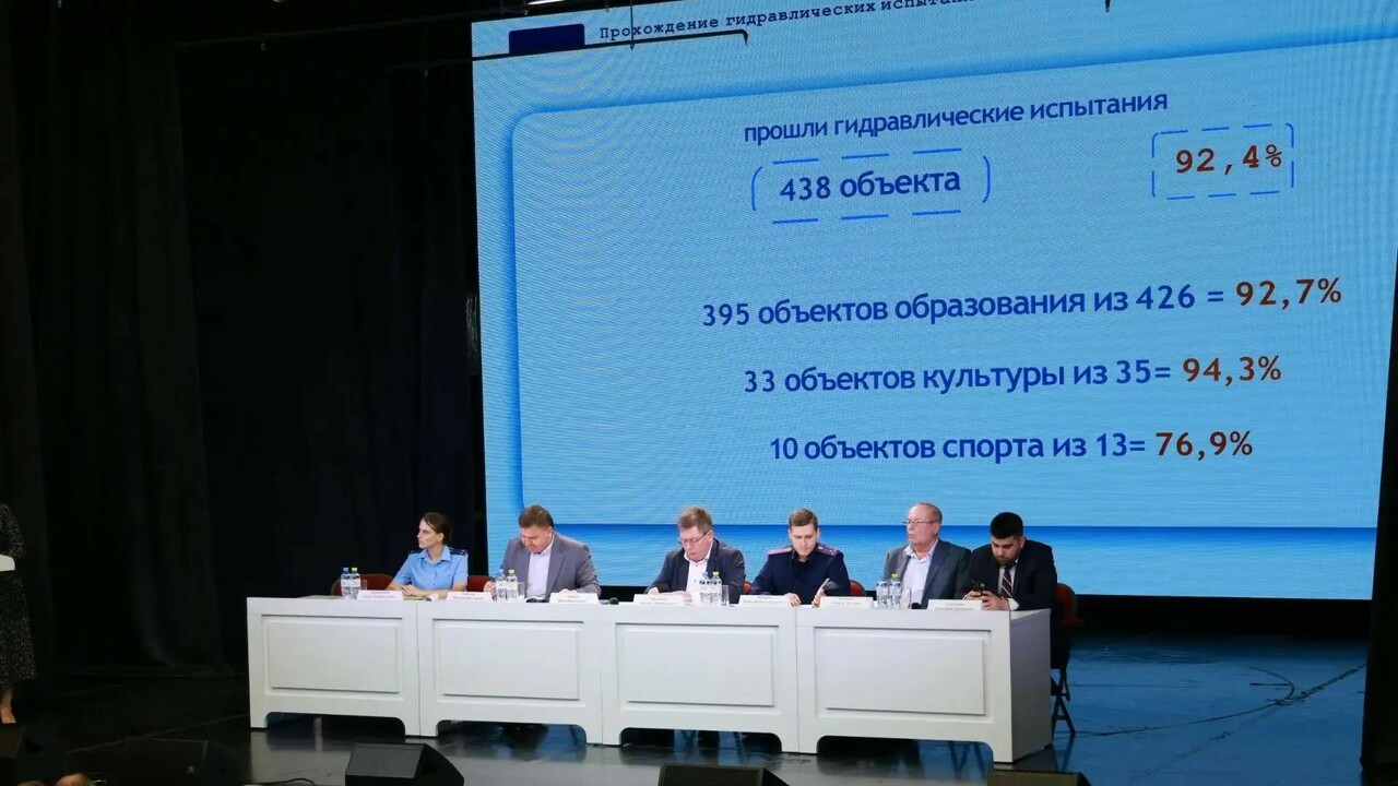 На оставшихся социальных объектах специалисты у...