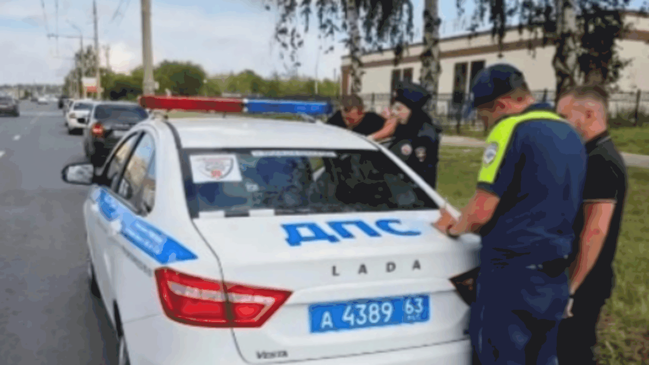 В Центральном районе Тольятти полицейские задер...