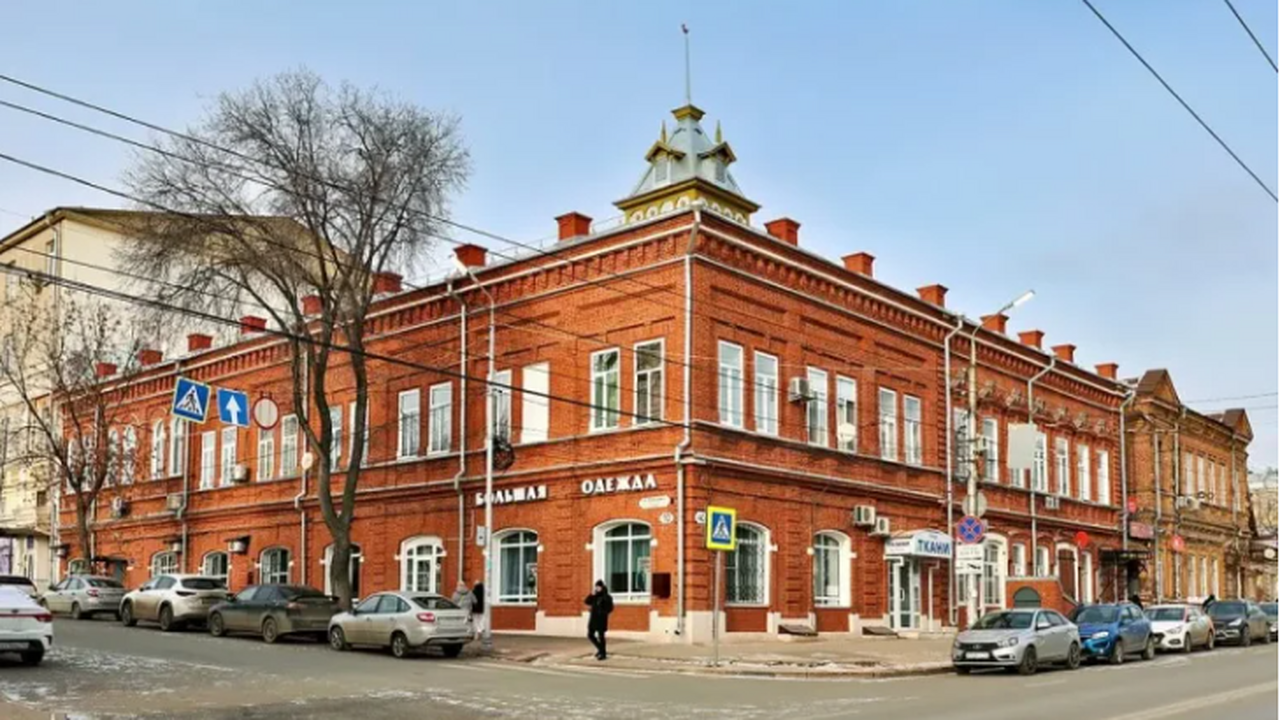 Полностью сохранен исторический облик здания 