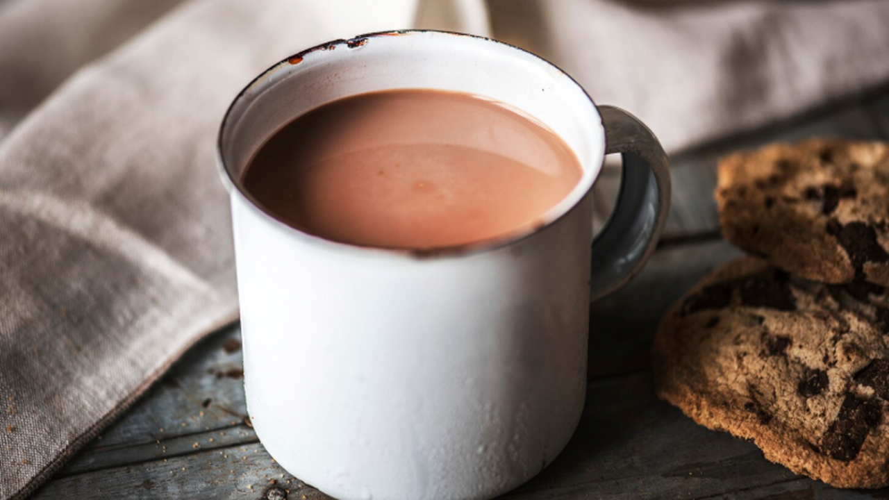 Напиток из какао с высоким содержанием флаванол...