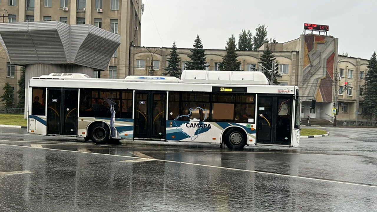 В Самаре скорректируют маршрут движения автобус...
