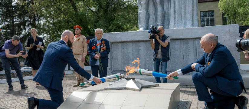 В селе Сергиевск Самарской области накануне Дня Победы зажегся Вечный огонь В селе Сергиевск накануне Дня Победы зажегся Ве...