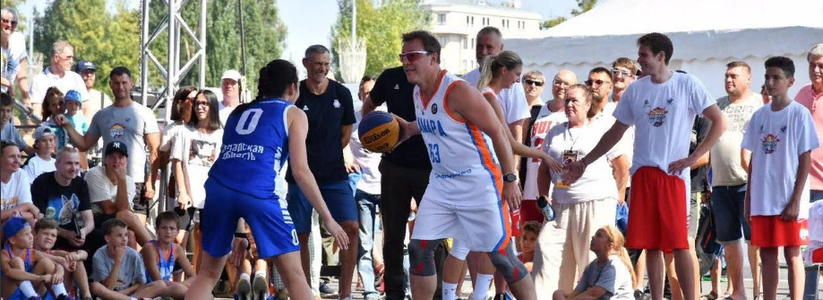 Дмитрий Азаров принял участие в турнире по баскетболу 3х3 «Samara Open»