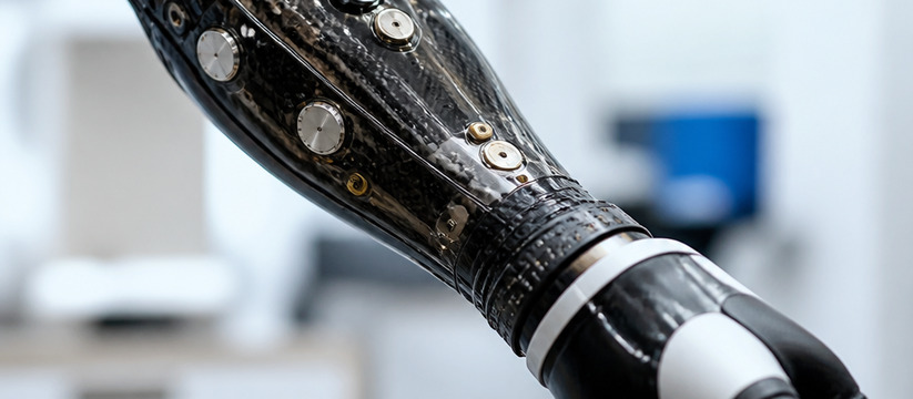 В США разработали метод для улучшения управления протезами A high-tech prosthetic limb featuring advanced ...