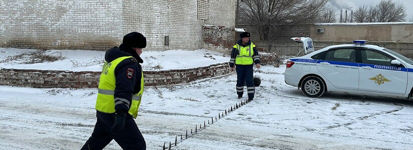 В ГИБДД прошла тренировка по использованию спец...