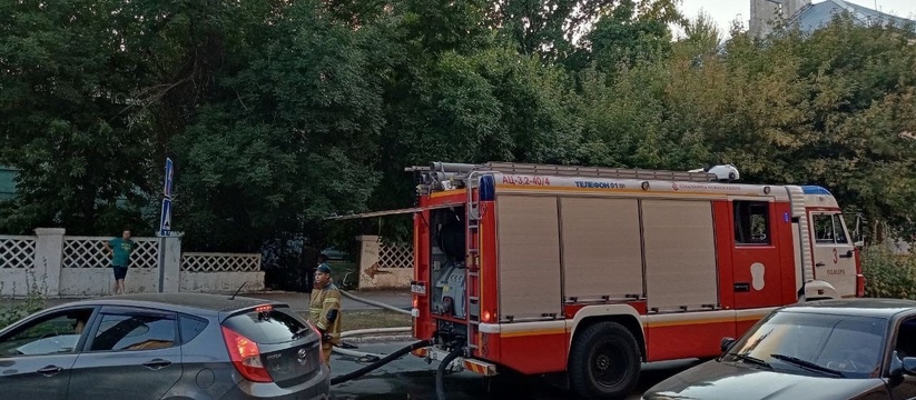 В Самарской области сгорел самолет