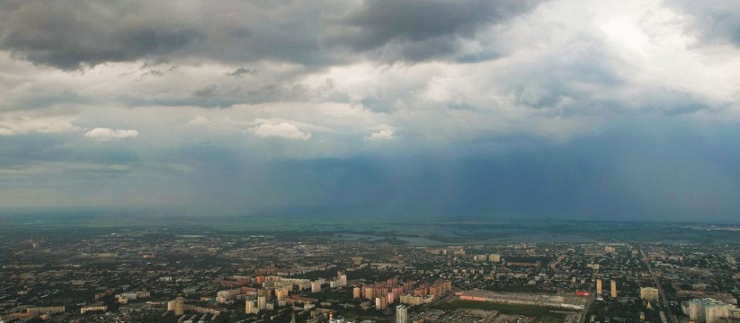 Град размером с мяч: В Самарской области продолжает царить непогода