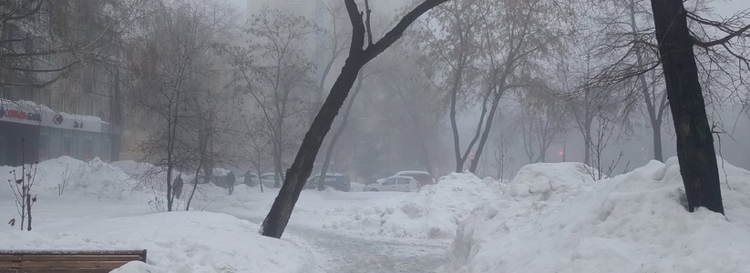 В соцсетях появились фото последствий снежной бури в Тольятти