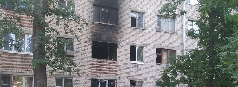 В Тольятти при пожаре на улице Победы пострадали два человека