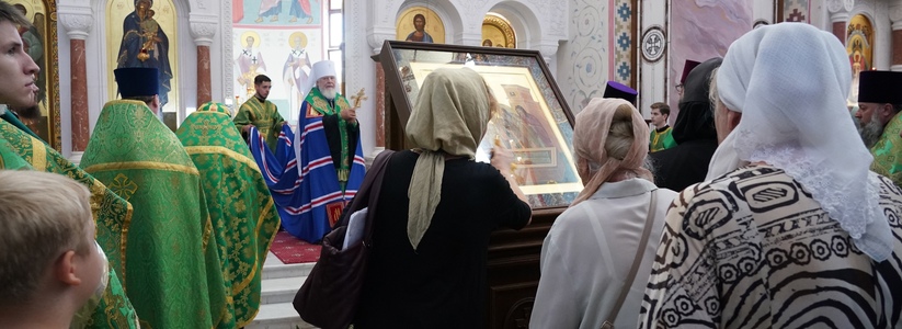 В Самарскую область 4 августа 2022 года прибыл ковчег с мощами Сергия Радонежского