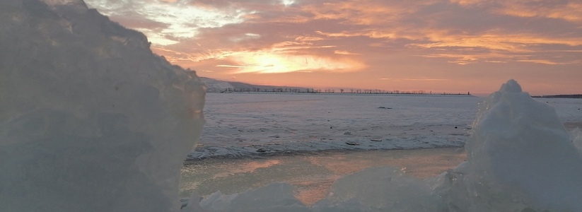 Синоптики сообщили о толщине льда на Волге в Самарской области