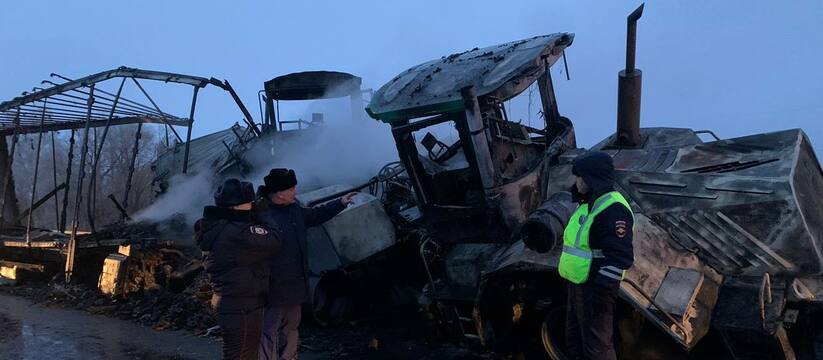 В Самарской области произошло смертельное ДТП двух грузовиков В Самарской области произошло смертельное ДТП г...