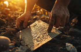 Учёные обнаружили перья в 9000-летней могиле ша...