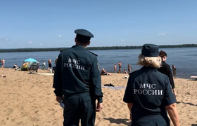 Даже на пляже не отдохнули: Там в Самарской обл...