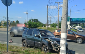 Все закончилось столбом: В Тольятти 4 ребенка в...