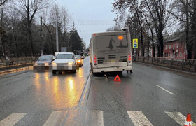 Перебегала на красный: В Самарской области утре...