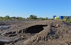 Кусок зимы посреди лета. В Самарской области ещ...