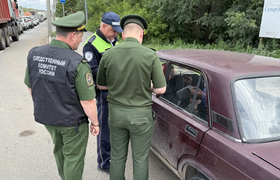 Поймали прямо на дороге. В Самарской области эт...